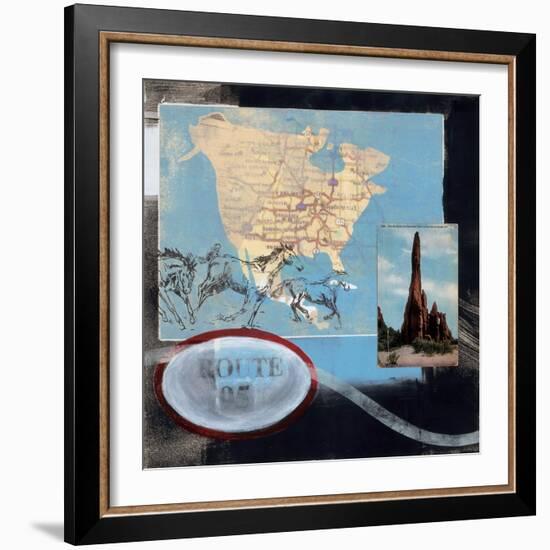 Great American Road Trip I-Connie Tunick-Framed Art Print