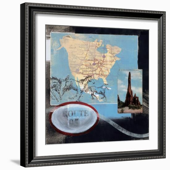 Great American Road Trip I-Connie Tunick-Framed Art Print