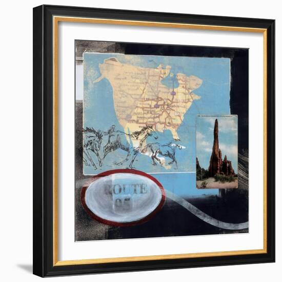 Great American Road Trip I-Connie Tunick-Framed Art Print