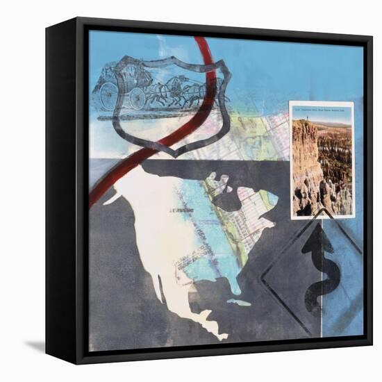 Great American Road Trip II-Connie Tunick-Framed Stretched Canvas