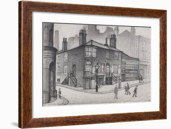 Great Ancoats Street, Manchester, 1930-Laurence Stephen Lowry-Framed Premium Giclee Print