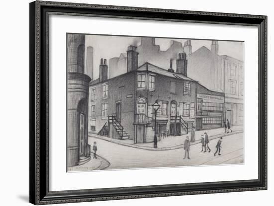 Great Ancoats Street, Manchester, 1930-Laurence Stephen Lowry-Framed Premium Giclee Print