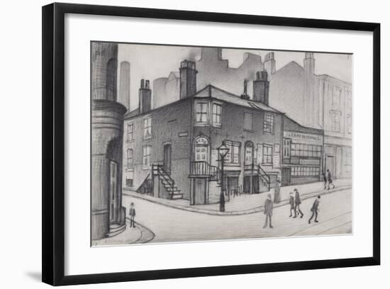 Great Ancoats Street, Manchester, 1930-Laurence Stephen Lowry-Framed Premium Giclee Print