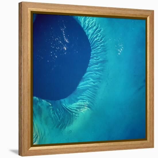 Great Bahama Canyon-null-Framed Premier Image Canvas