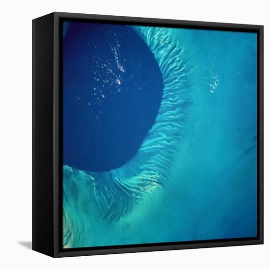 Great Bahama Canyon-null-Framed Premier Image Canvas