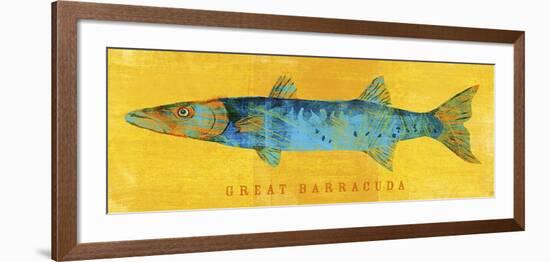 Great Barracuda-John Golden-Framed Giclee Print