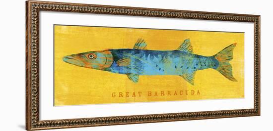 Great Barracuda-John Golden-Framed Giclee Print