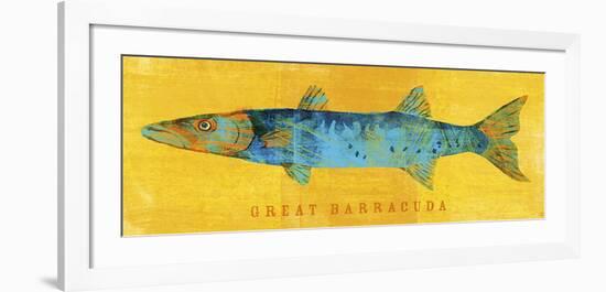 Great Barracuda-John Golden-Framed Giclee Print