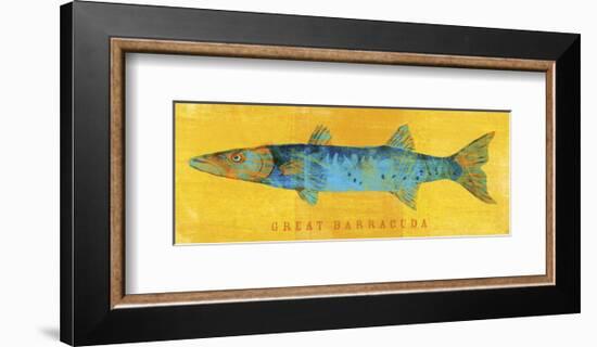 Great Barracuda-John W^ Golden-Framed Art Print