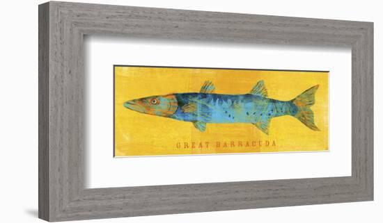 Great Barracuda-John W^ Golden-Framed Art Print