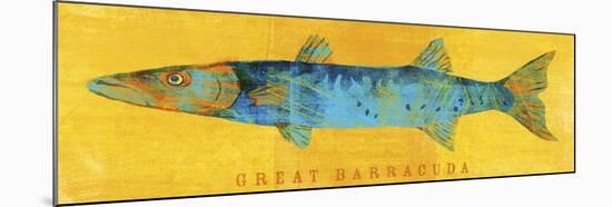 Great Barracuda-John W Golden-Mounted Giclee Print