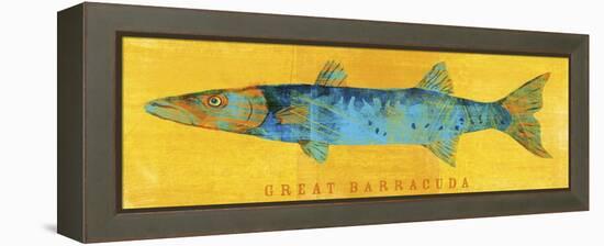 Great Barracuda-John W Golden-Framed Premier Image Canvas