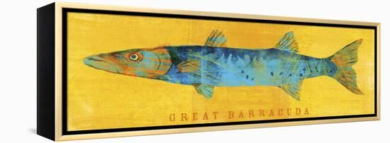 Great Barracuda-John W Golden-Framed Premier Image Canvas