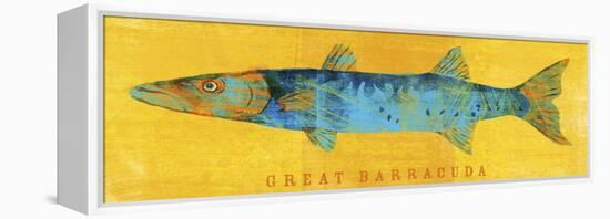 Great Barracuda-John W Golden-Framed Premier Image Canvas