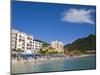 Great Bay Beach, Philipsburg, St. Maarten, Netherlands Antilles, West Indies-Richard Cummins-Mounted Photographic Print