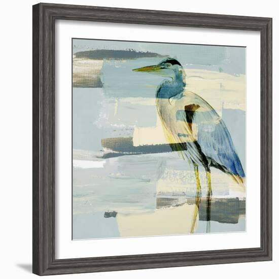 Great Blue Heron-Lanie Loreth-Framed Premium Giclee Print