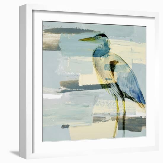 Great Blue Heron-Lanie Loreth-Framed Premium Giclee Print