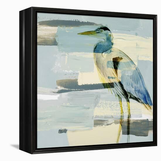 Great Blue Heron-Lanie Loreth-Framed Stretched Canvas