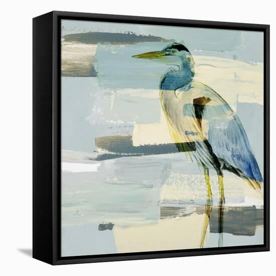 Great Blue Heron-Lanie Loreth-Framed Stretched Canvas