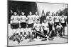 Great Britain Ice Hockey Team, Winter Olympic Games, Garmisch-Partenkirchen, Germany, 1936-null-Mounted Giclee Print