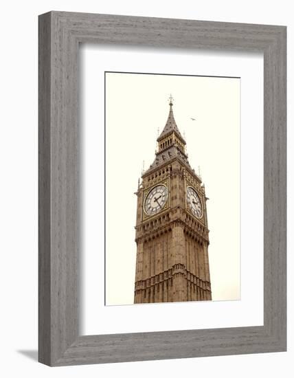 Great Britain, London, Big Ben, tower, landmark, town-Nora Frei-Framed Photographic Print