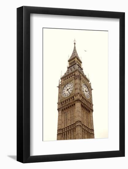 Great Britain, London, Big Ben, tower, landmark, town-Nora Frei-Framed Photographic Print