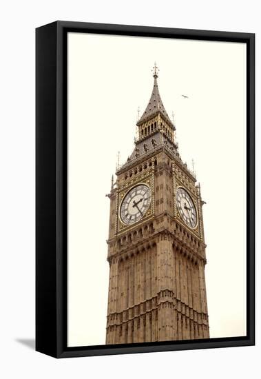 Great Britain, London, Big Ben, tower, landmark, town-Nora Frei-Framed Premier Image Canvas