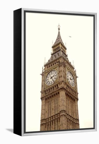 Great Britain, London, Big Ben, tower, landmark, town-Nora Frei-Framed Premier Image Canvas
