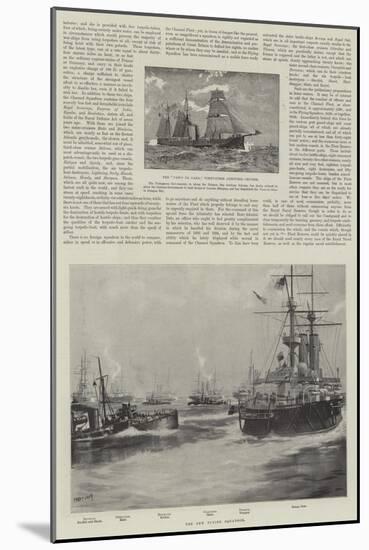 Great Britain's Naval Preparations-null-Mounted Giclee Print