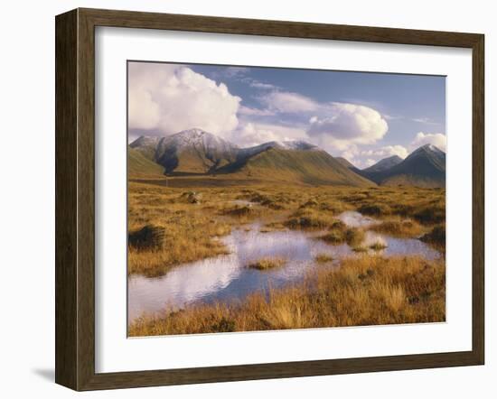 Great Britain, Scotland, Inner Hebrides, Island Skye, Moorland, Moor, Cuillin Hills-Thonig-Framed Photographic Print