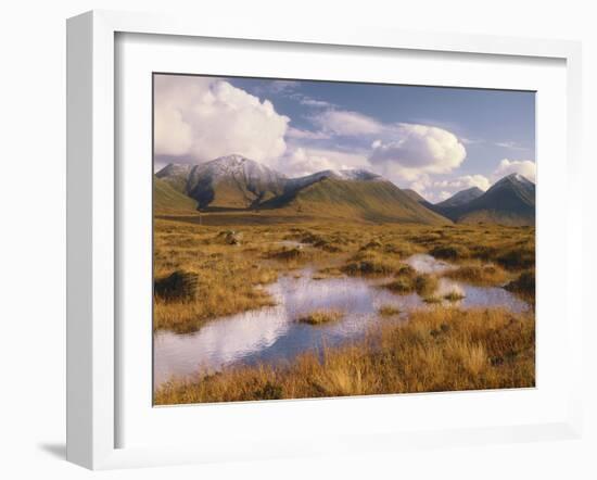 Great Britain, Scotland, Inner Hebrides, Island Skye, Moorland, Moor, Cuillin Hills-Thonig-Framed Photographic Print