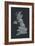 Great Britain UK City Text Map-Michael Tompsett-Framed Premium Giclee Print