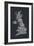 Great Britain UK City Text Map-Michael Tompsett-Framed Art Print