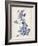 Great Britain UK Watercolor Map-Michael Tompsett-Framed Art Print