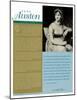 Great British Writers - Jane Austen-null-Mounted Art Print