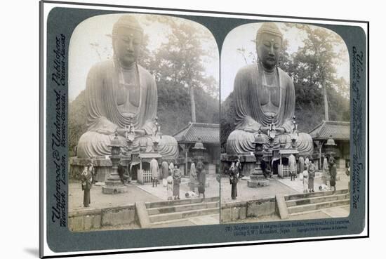 Great Bronze Buddha, Kamakura, Japan, 1904-Underwood & Underwood-Mounted Giclee Print