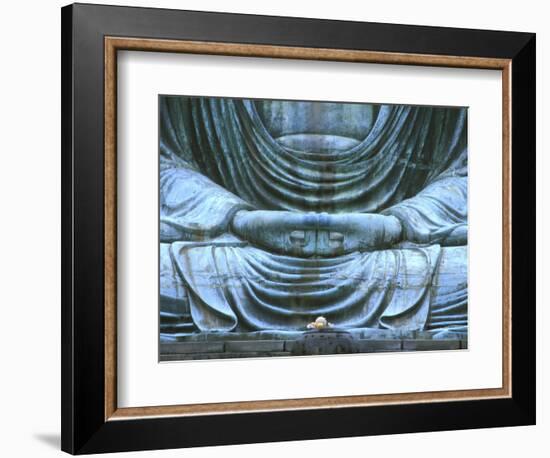 Great Buddha Detail, Kotokuji Temple, Kamakura, Japan-Rob Tilley-Framed Photographic Print