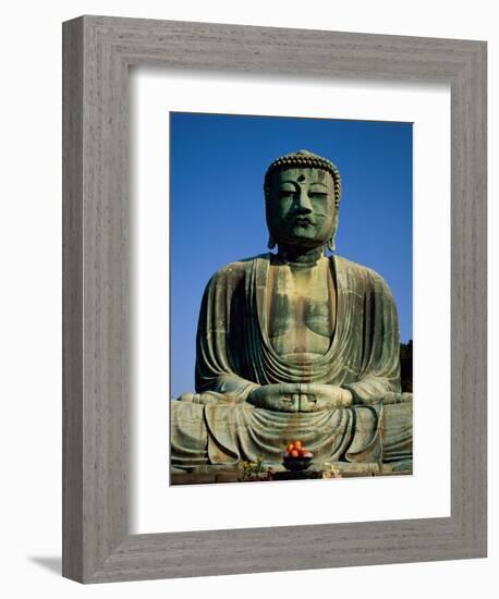 Great Buddha, Kamakura, Honshu, Japan-Steve Vidler-Framed Photographic Print