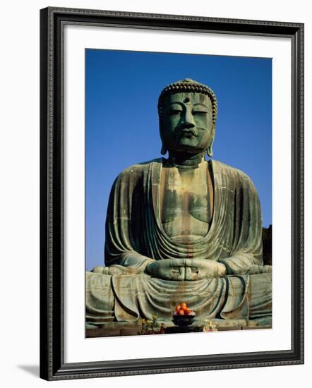 Great Buddha, Kamakura, Honshu, Japan-Steve Vidler-Framed Photographic Print