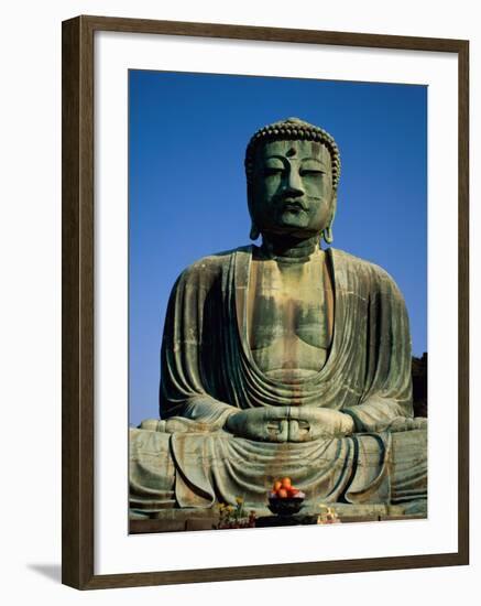 Great Buddha, Kamakura, Honshu, Japan-Steve Vidler-Framed Photographic Print