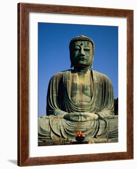 Great Buddha, Kamakura, Honshu, Japan-Steve Vidler-Framed Photographic Print