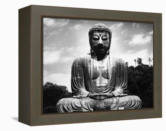 Great Buddha of Kamakura-null-Framed Premier Image Canvas