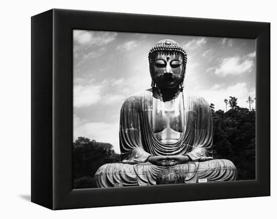 Great Buddha of Kamakura-null-Framed Premier Image Canvas