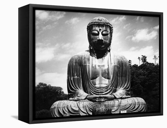 Great Buddha of Kamakura-null-Framed Premier Image Canvas