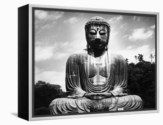 Great Buddha of Kamakura-null-Framed Premier Image Canvas