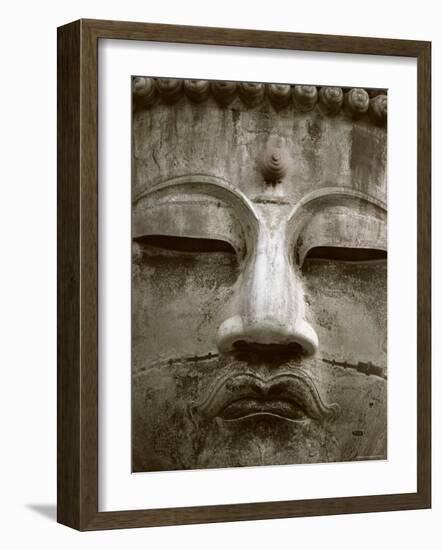 Great Buddha Statue, Kamakura, Daibutsu, Kanto, Japan-Steve Vidler-Framed Photographic Print