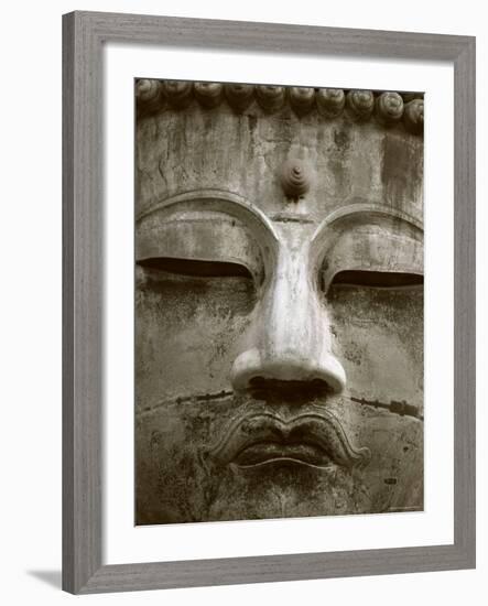 Great Buddha Statue, Kamakura, Daibutsu, Kanto, Japan-Steve Vidler-Framed Photographic Print