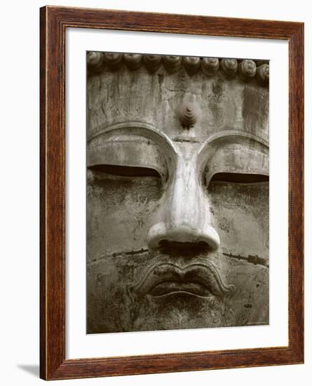 Great Buddha Statue, Kamakura, Daibutsu, Kanto, Japan-Steve Vidler-Framed Photographic Print