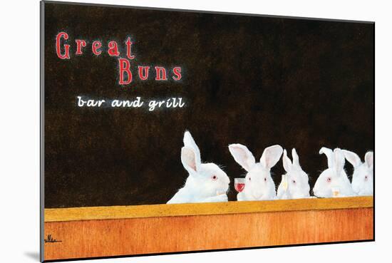 Great Buns B & G-Will Bullas-Mounted Giclee Print