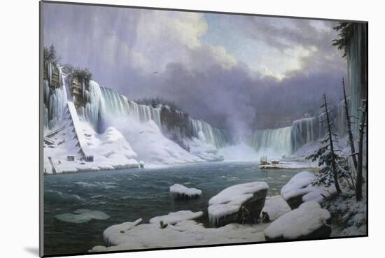 Great Cataract at Niagara-Hippolyte Victor Valentin Sebron-Mounted Giclee Print